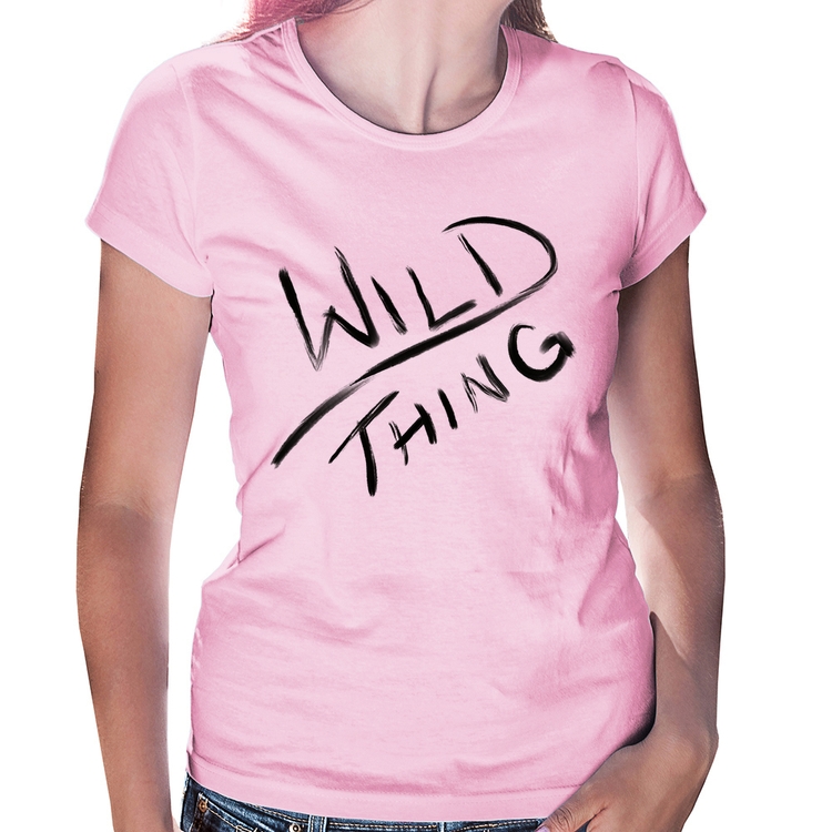 Baby Look Wild Thing - Rosa Bebê