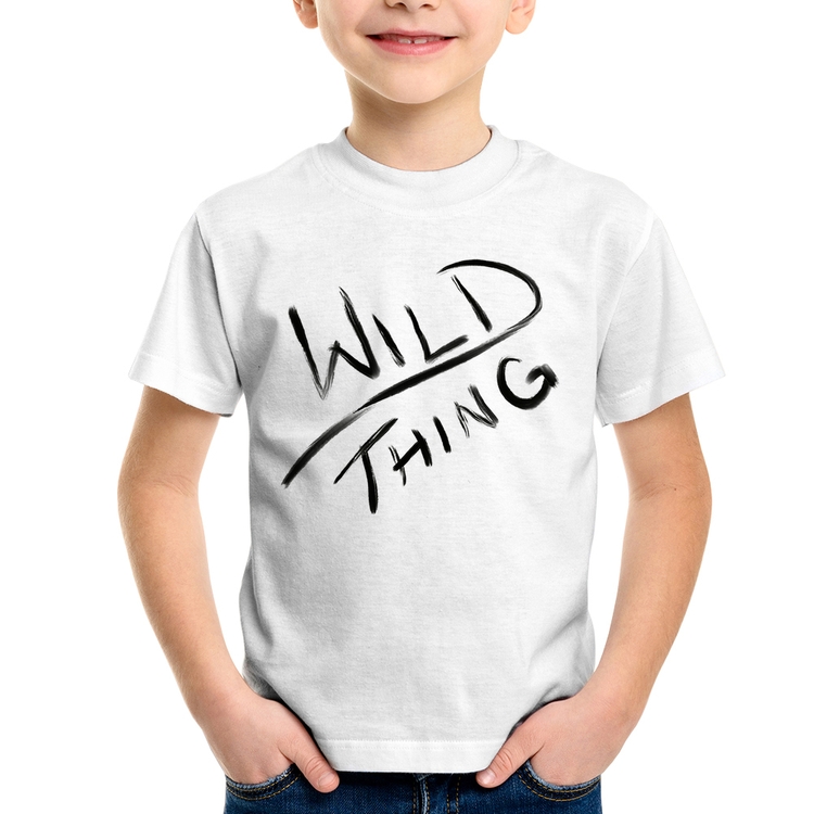 Camiseta Infantil Wild Thing