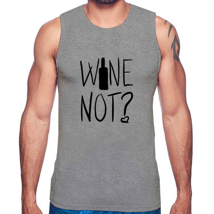 Regata Wine not - Cinza