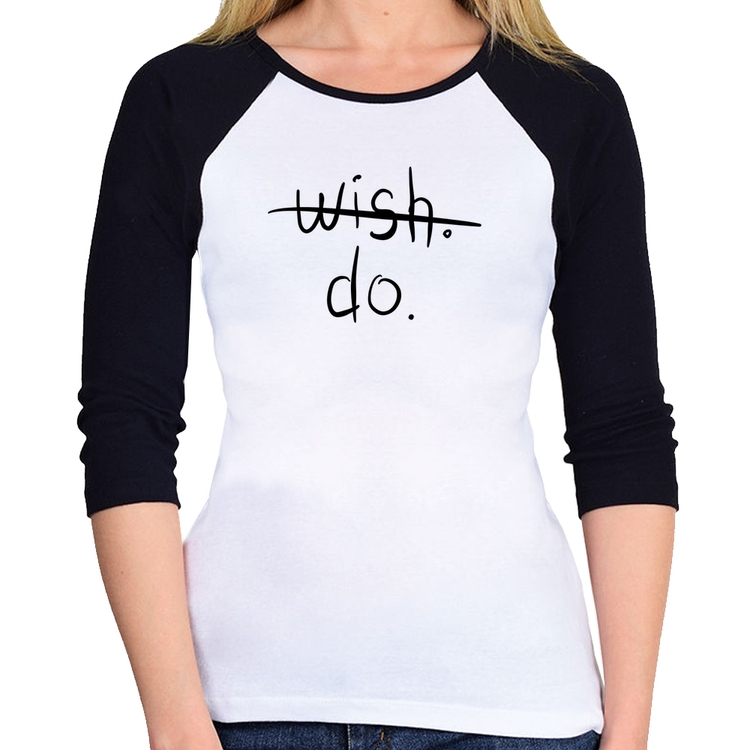 Baby Look Raglan Wish Do Manga 3/4