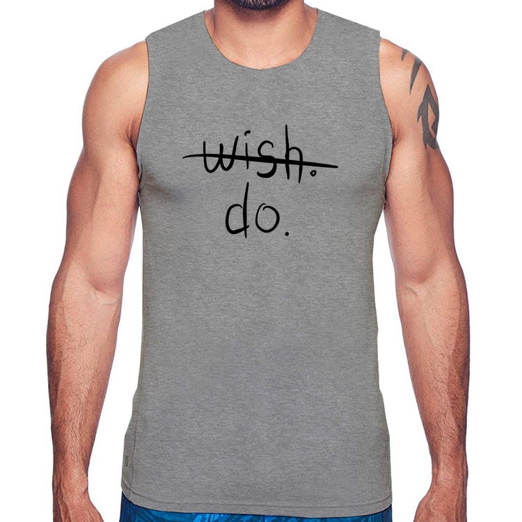 Regata Wish Do - Cinza