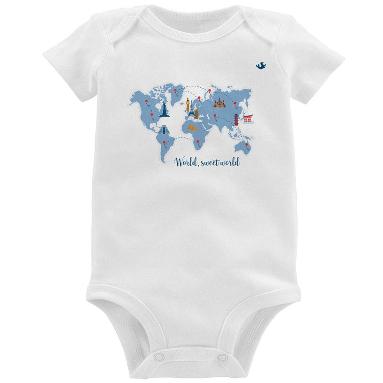 Body Bebê World sweet world