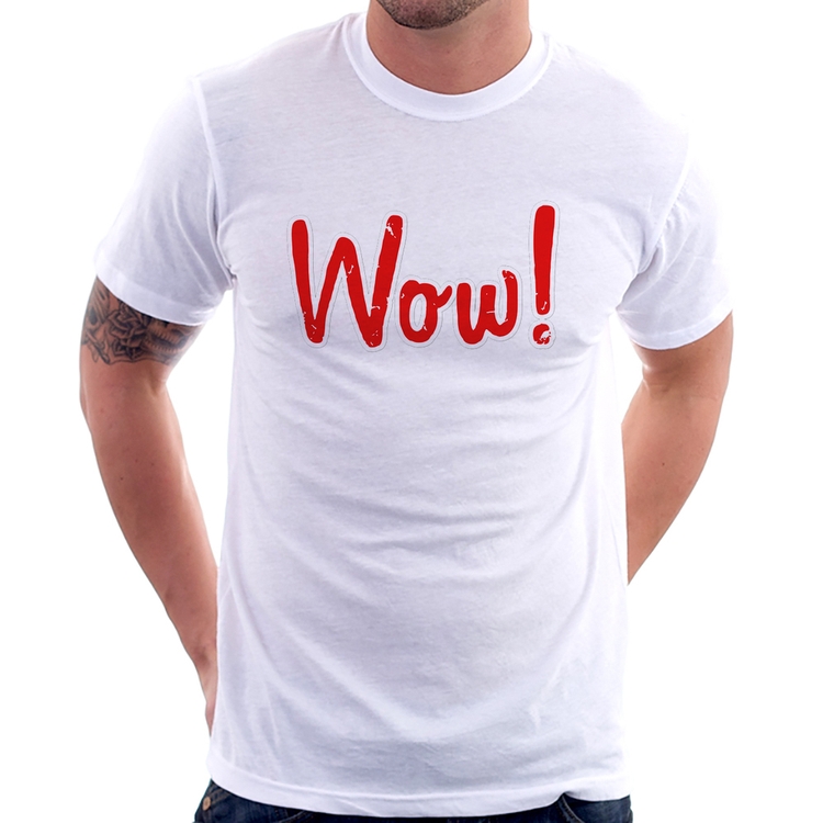 Camiseta Wow!