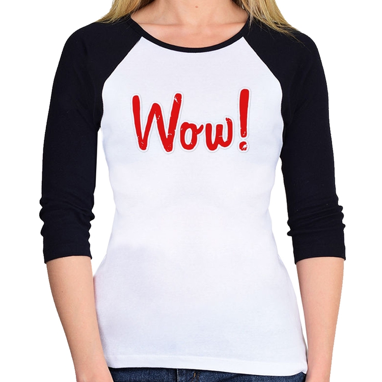 Baby Look Raglan Wow! Manga 3/4