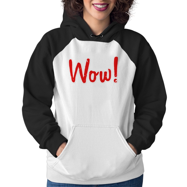Moletom Feminino Wow!