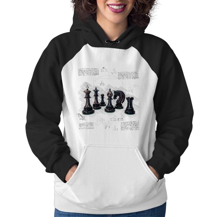 Moletom Feminino Xadrez