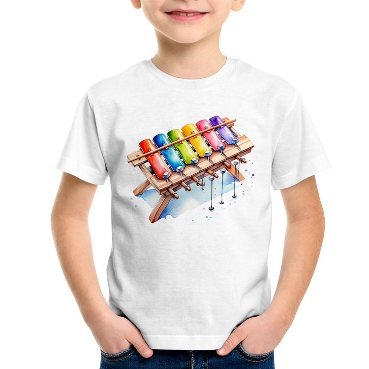 Camiseta Infantil Xilofone