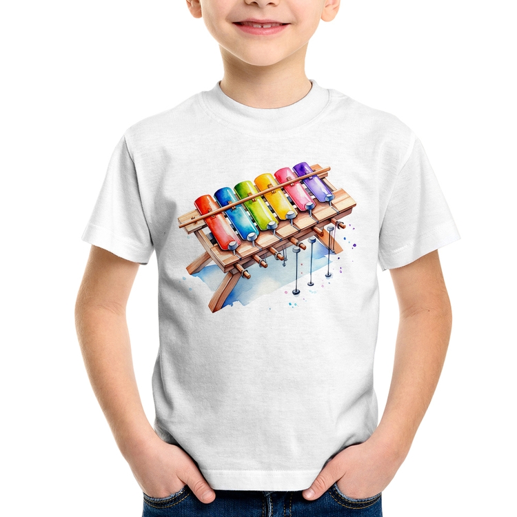 Camiseta Infantil Xilofone