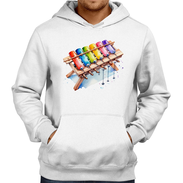 Moletom Xilofone - Branco