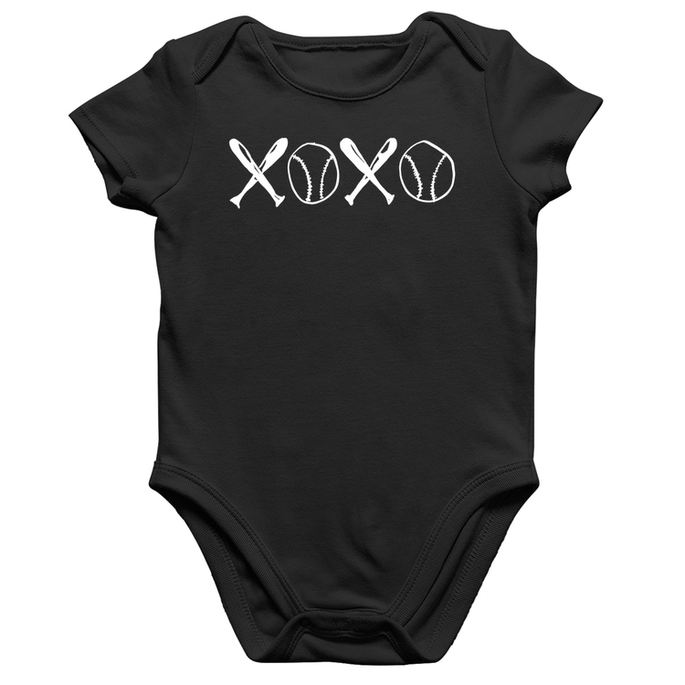 Body Bebê Algodão Xoxo Baseball
