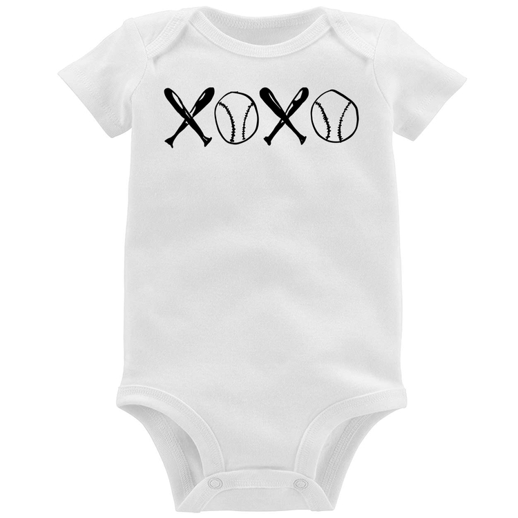 Body Bebê Xoxo Baseball
