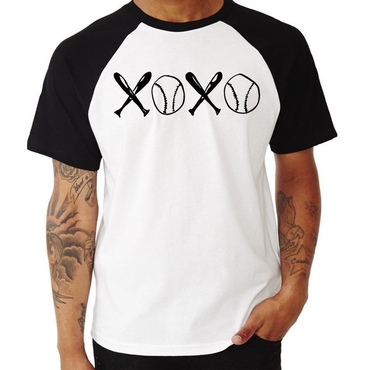 Camiseta Raglan Xoxo Baseball