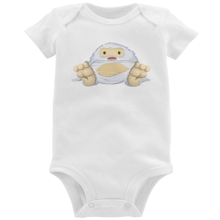 Body Bebê Yeti O Abominável Homem das Neves 