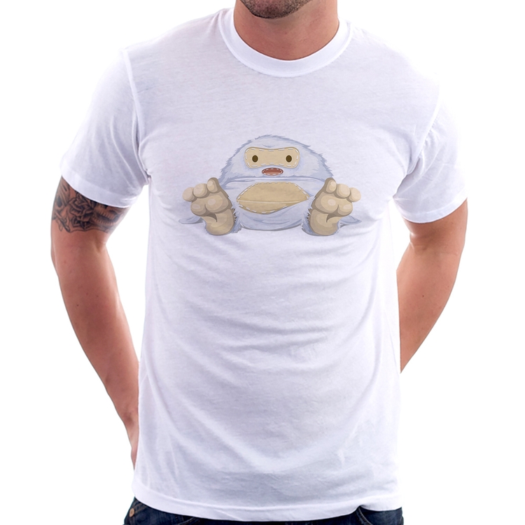 Camiseta Yeti O Abominável Homem das Neves 