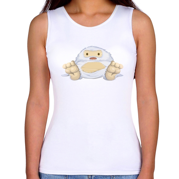 Regata Feminina Yeti O Abominável Homem das Neves 