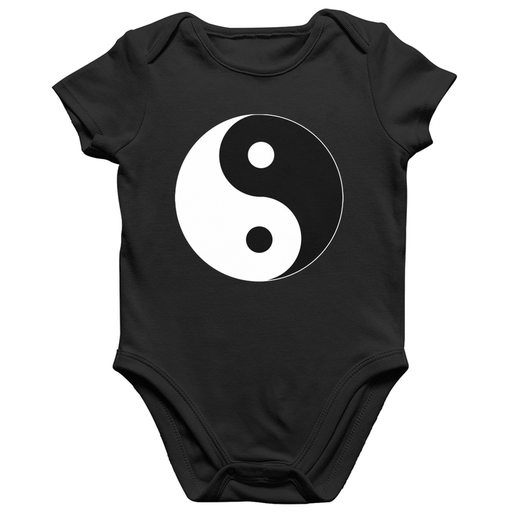 Body Bebê Algodão Yin-Yang