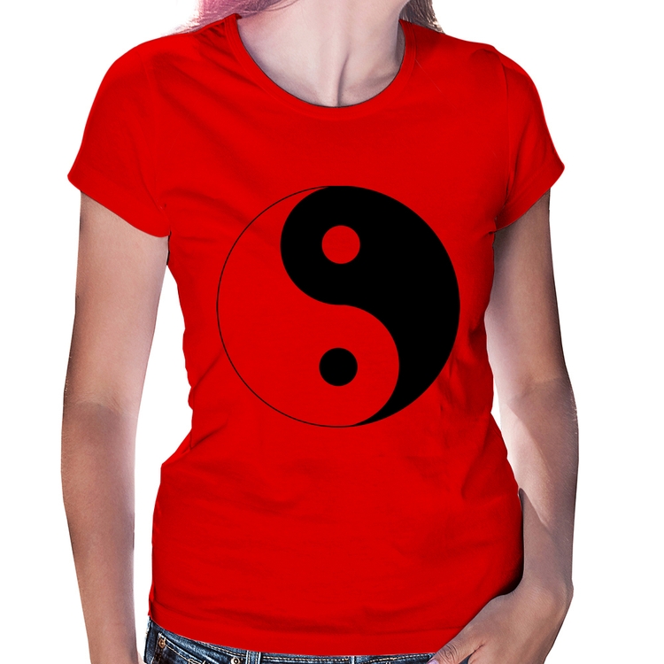 Baby Look Yin-Yang - Vermelha