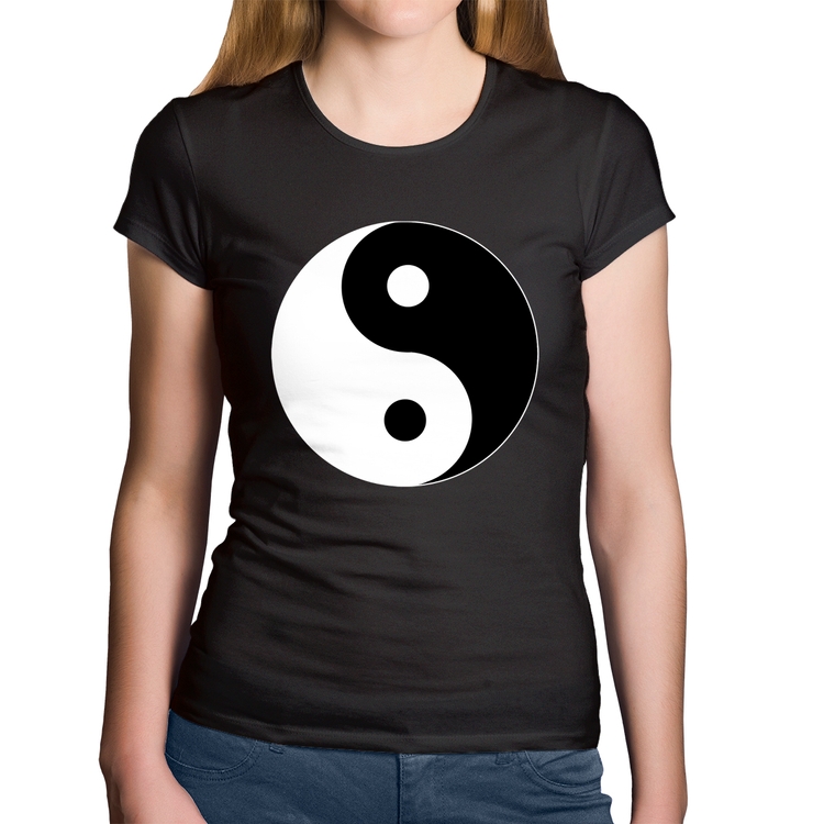 Baby Look Algodão Yin-Yang