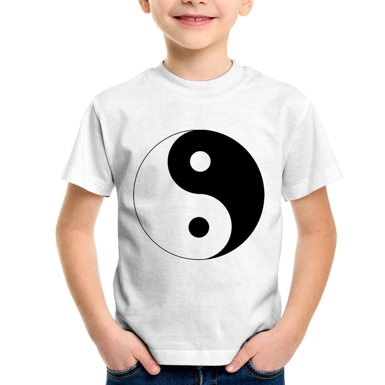 Camiseta Infantil Yin-Yang