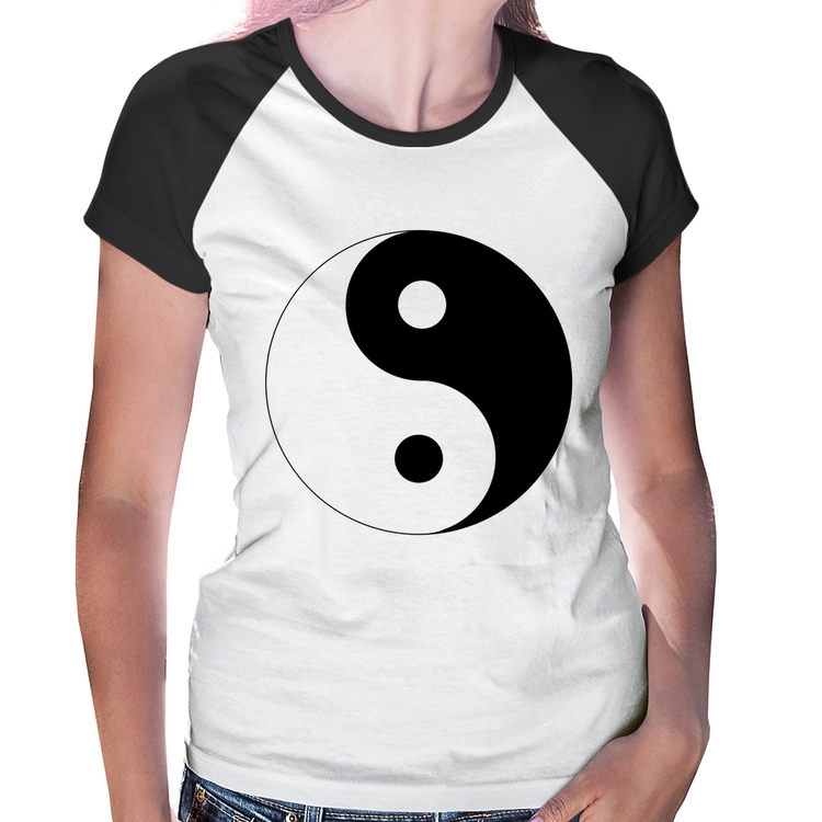 Baby Look Raglan Yin-Yang