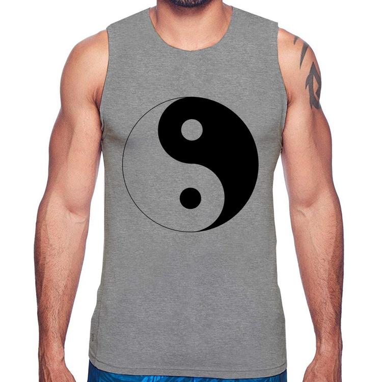 Regata Yin-Yang - Cinza