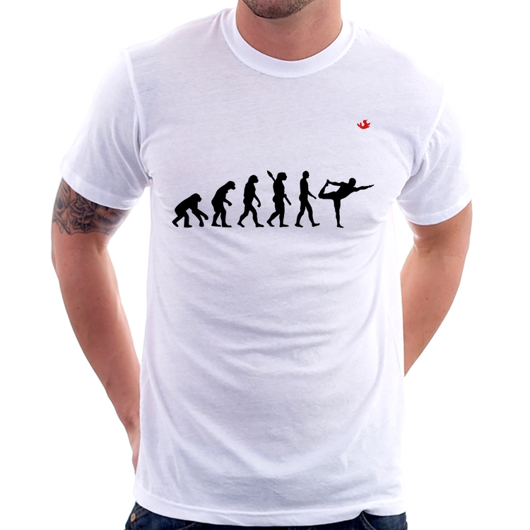 Camiseta Yoga Evolução do Yogi