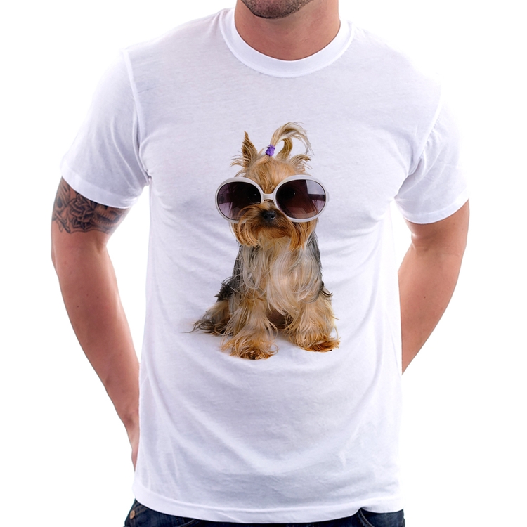 Camiseta Yorkshire de Óculos