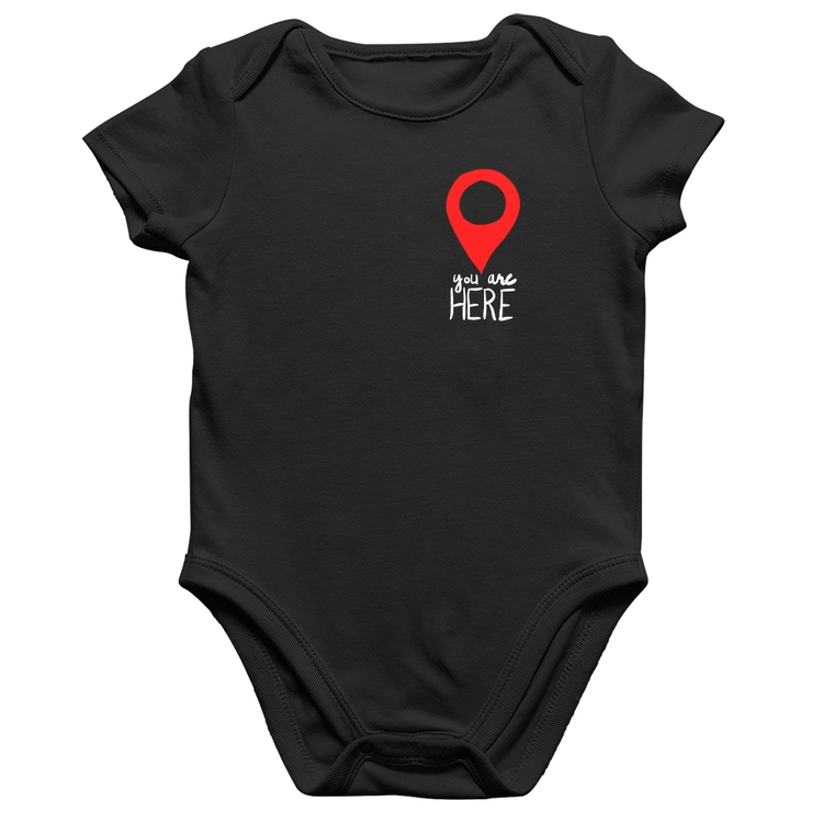 Body Bebê Algodão You Are Here