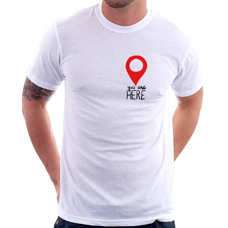 Camiseta You Are Here