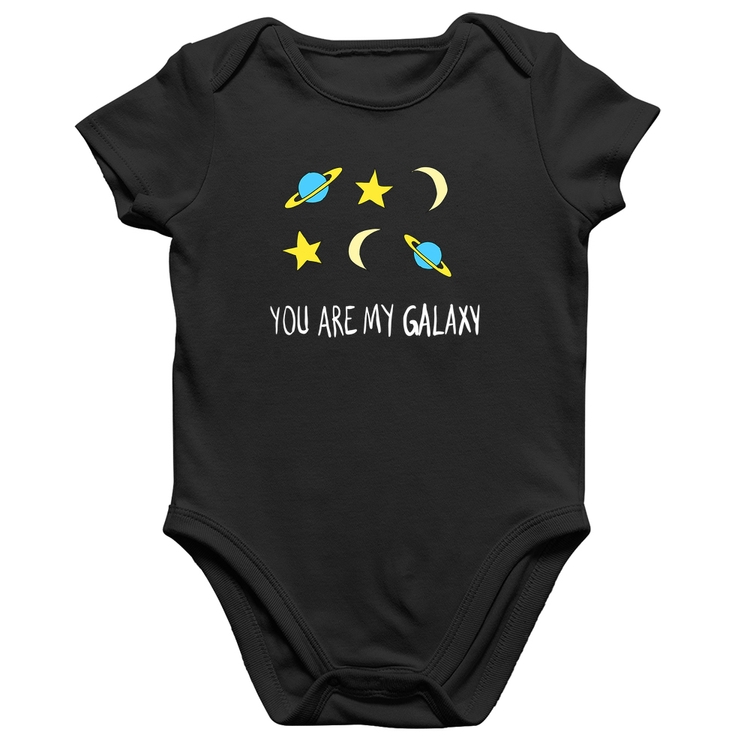 Body Bebê Algodão You Are My Galaxy