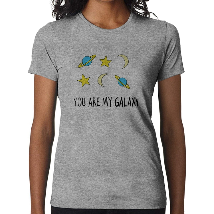 Baby Look You Are My Galaxy - Cinza