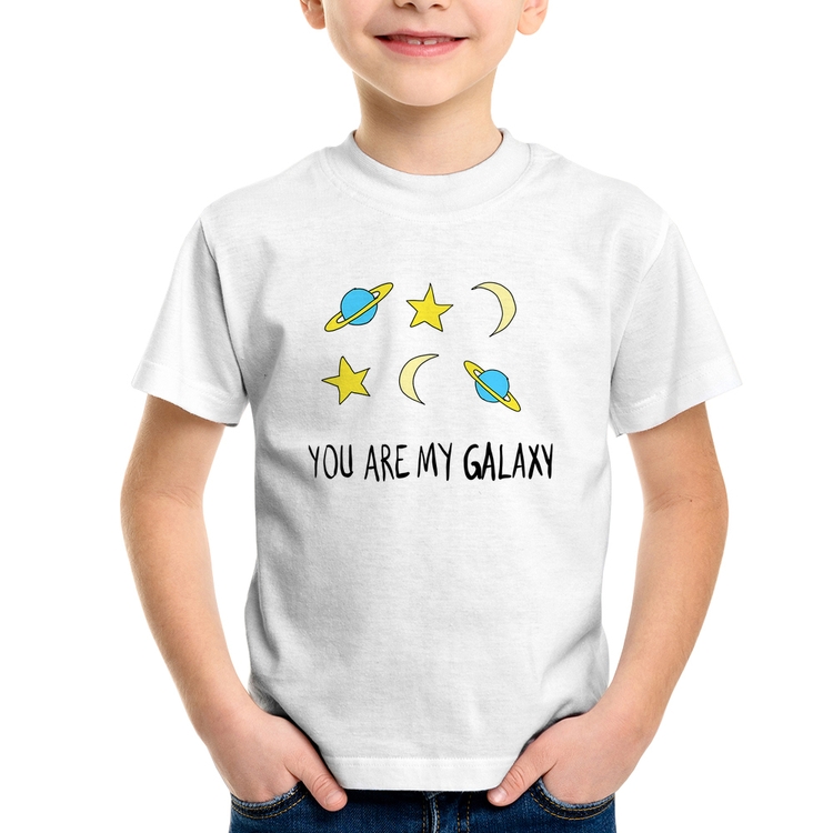 Camiseta Infantil You Are My Galaxy