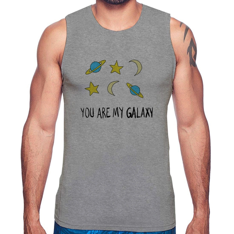 Regata You Are My Galaxy - Cinza