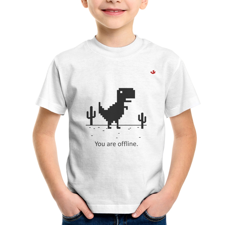 Camiseta Infantil You are offline