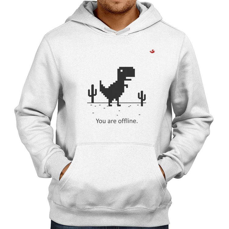 Moletom You are offline - Branco