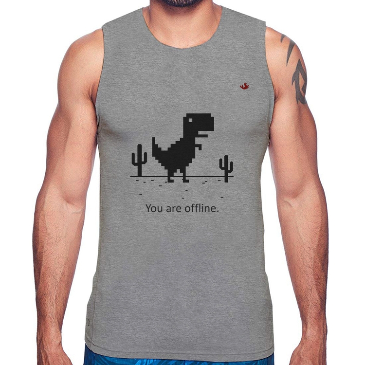 Regata You are offline - Cinza