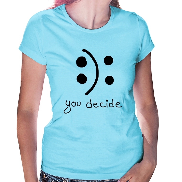 Baby Look You Decide - Azul Bebê