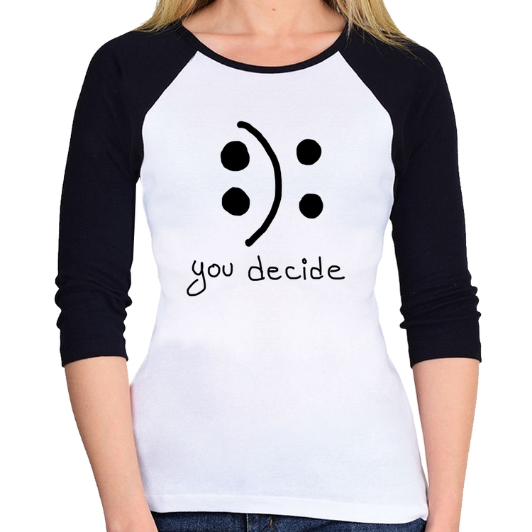 Baby Look Raglan You Decide Manga 3/4