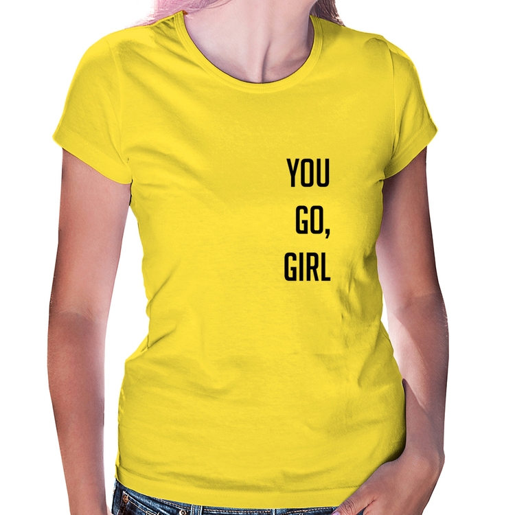 Baby Look You go girl - Amarela