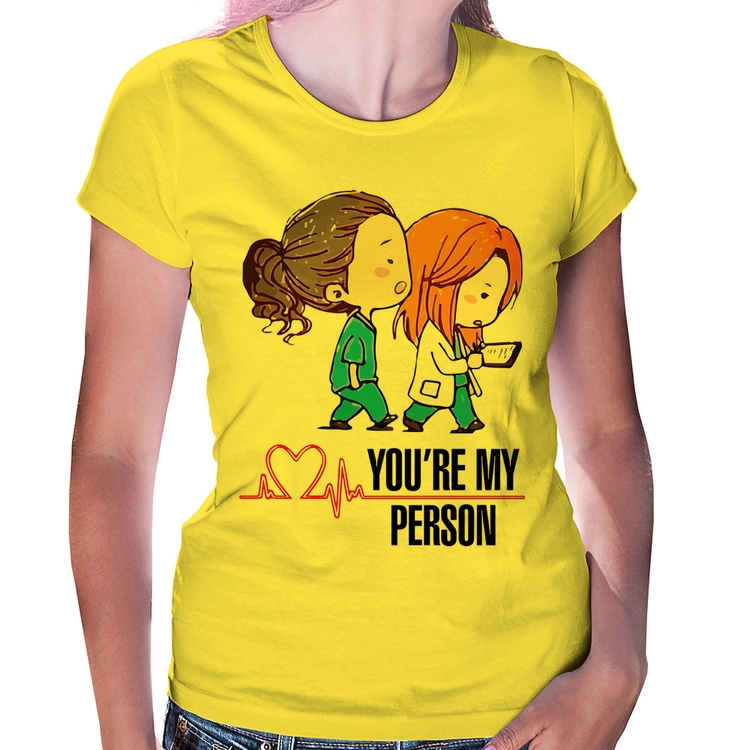 Baby Look You're My Person - Amarela