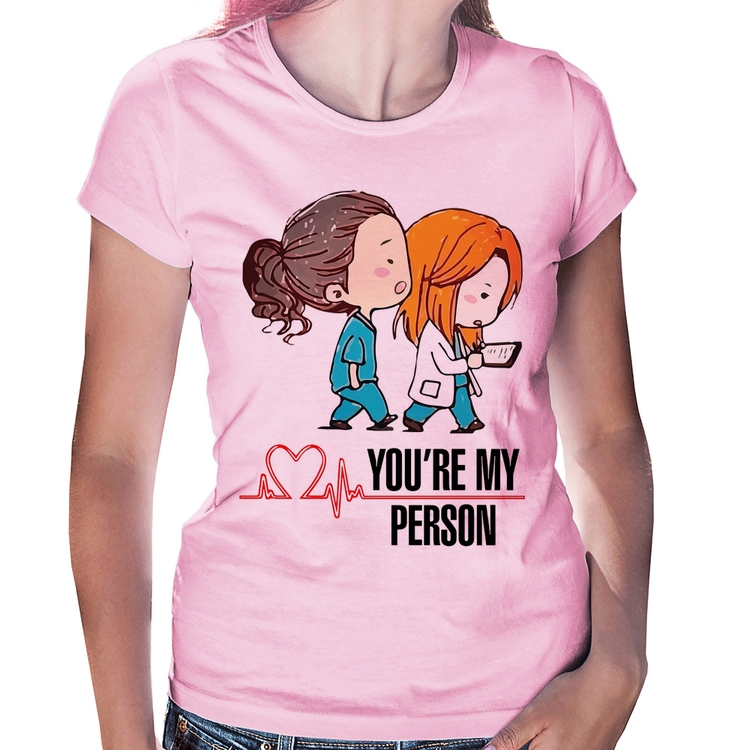 Baby Look You're My Person - Rosa Bebê