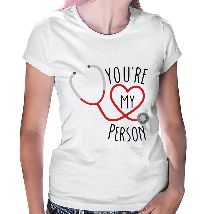 Baby Look You're My Person Coração