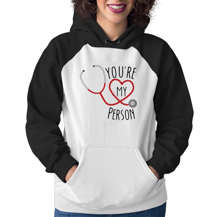 Moletom Feminino You're My Person Coração
