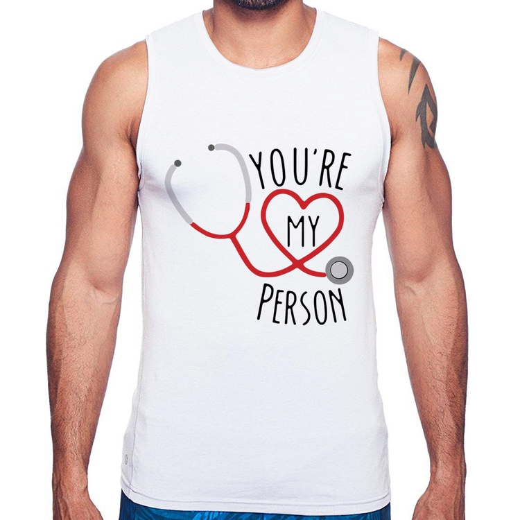 Regata You're My Person Coração