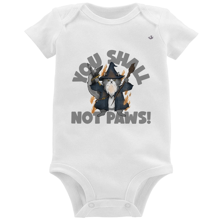 Body Bebê You shall not paws