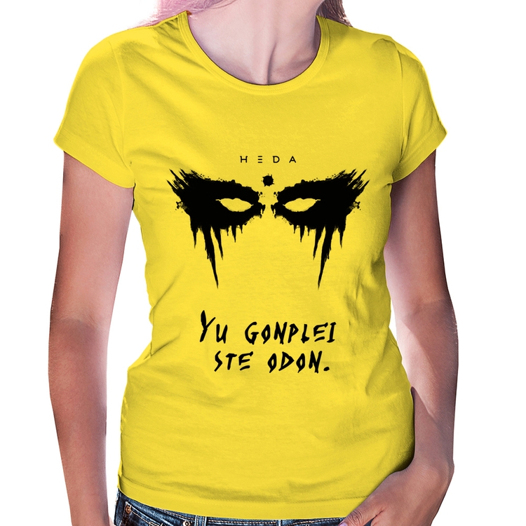 Baby Look Yu Gonplei Ste Odon - Amarela