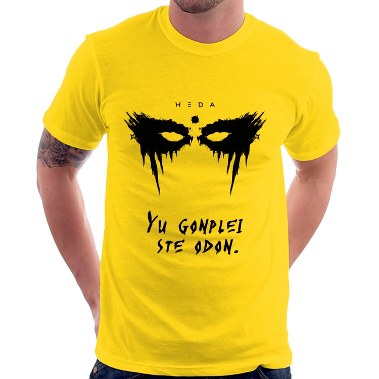 Camiseta Yu Gonplei Ste Odon - Amarela