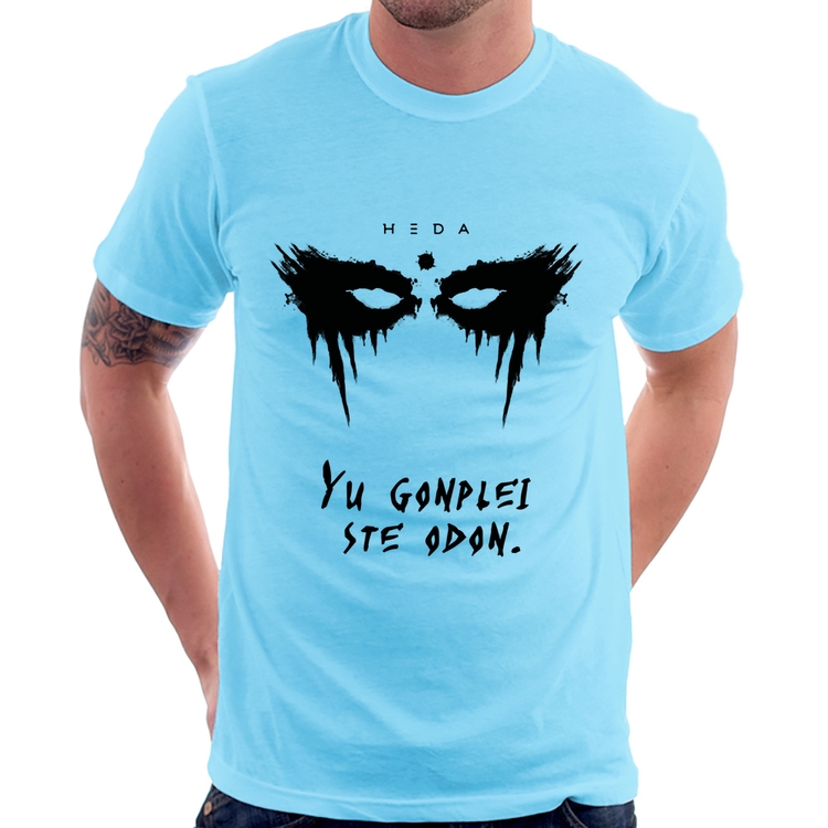 Camiseta Yu Gonplei Ste Odon - Azul Bebê